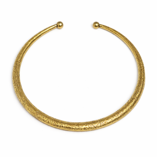 Golden Arc Necklace