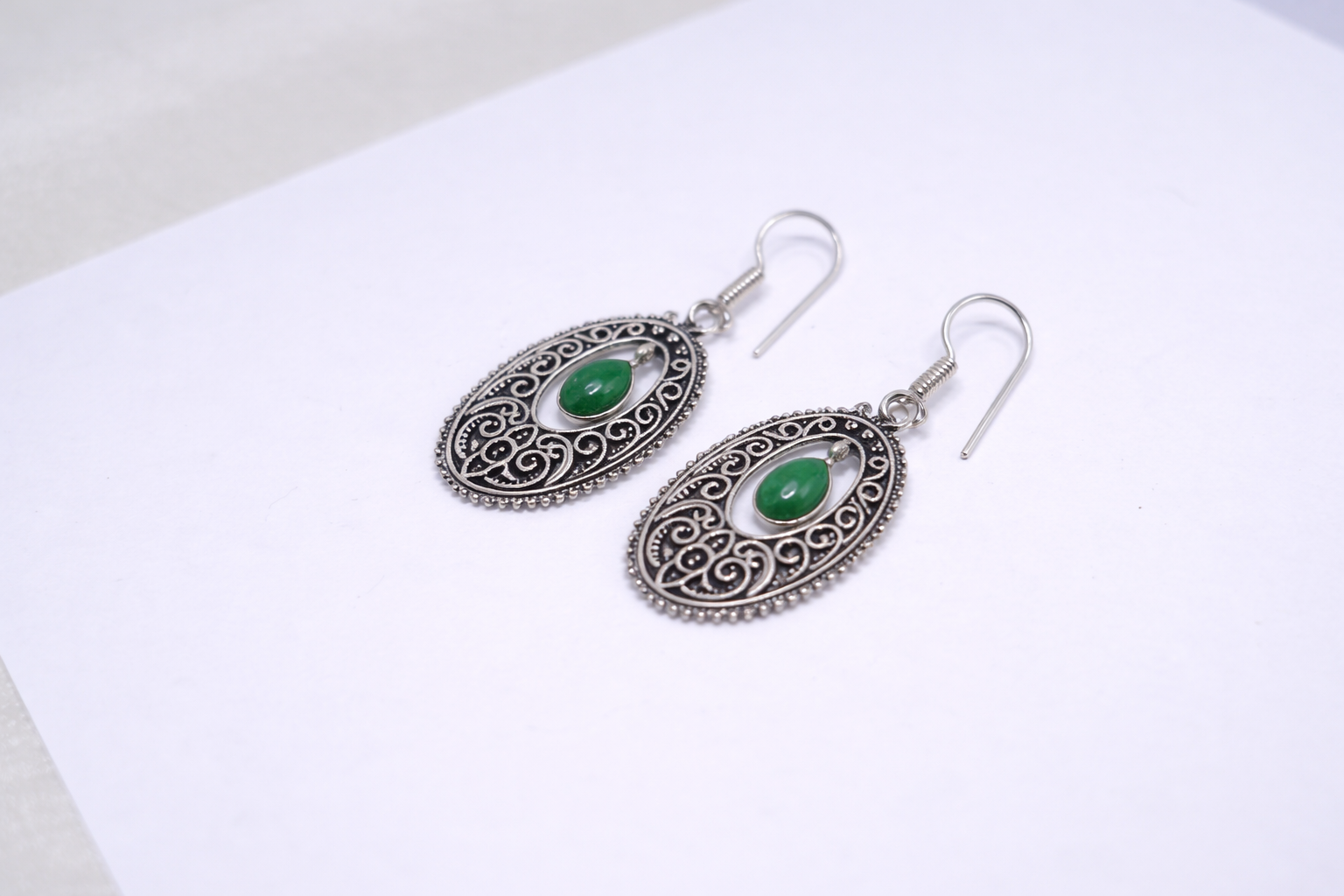 Silent Muse Gemstone Earrings